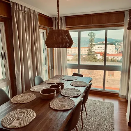 Moderno Apartamento Con Vistas A La Ria De Vigo Exterior photo