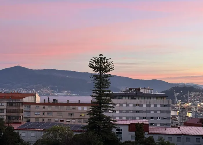 Moderno Apartamento Con Vistas A La Ria De Vigo