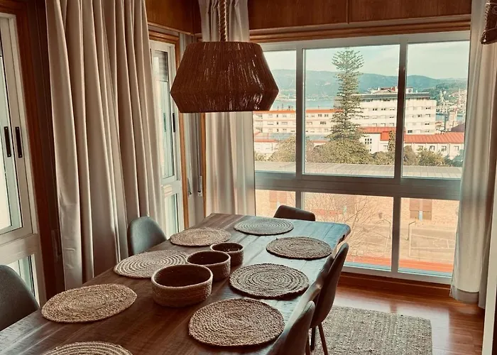 Moderno Apartamento Con Vistas A La Ria De Vigo