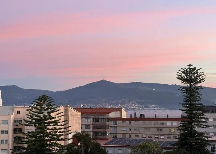 Moderno Apartamento Con Vistas A La Ria De Vigo